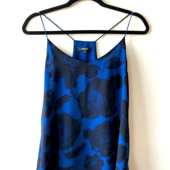 Abstract Floral Dressy Tank - Picture 1 of 10